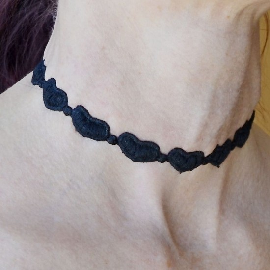 КОЛИЕ "ЧОКЪР" СЪРЦА