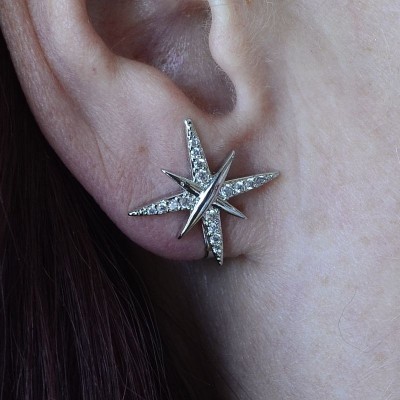 ОБЕЦИ ЗА УШИ С КЛИПС - ЗВЕЗДА