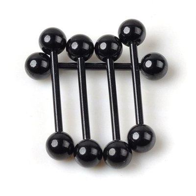 ОБЕЦА ЗА ЕЗИК ОТ ЧЕРНА СТОМАНА - 6MM ТОПЧЕТА