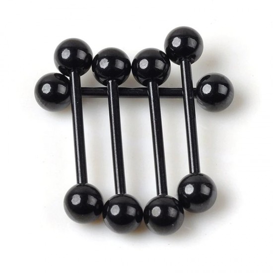 ОБЕЦА ЗА ЕЗИК ОТ ЧЕРНА СТОМАНА - 6MM ТОПЧЕТА