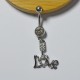 ОБЕЦА ЗА ПЪП С НАДПИС LOVE