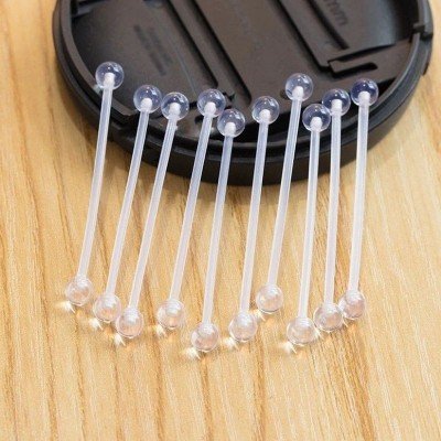 ОБЕЦА ЗА ПЪП ЗА БРЕМЕННИ С ПРОЗРАЧНИ ТОПЧЕТА - 5ММ.