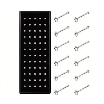 ОБЕЦА ЗА НОС С ТРИ РАЗМЕРА НА КРИСТАЛА