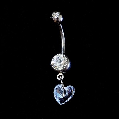 ОБЕЦА ЗА ПЪП С ВИСУЛКА КРИСТАЛНО СЪРЦЕ