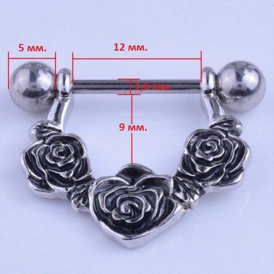 ОБЕЦА ЗА ЗЪРНО С ТРИ РОЗИ