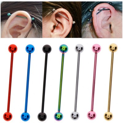 ПИЪРСИНГ-ИНДЪСТРИЪЛ В РАЗЛИЧНИ ЦВЕТОВЕ