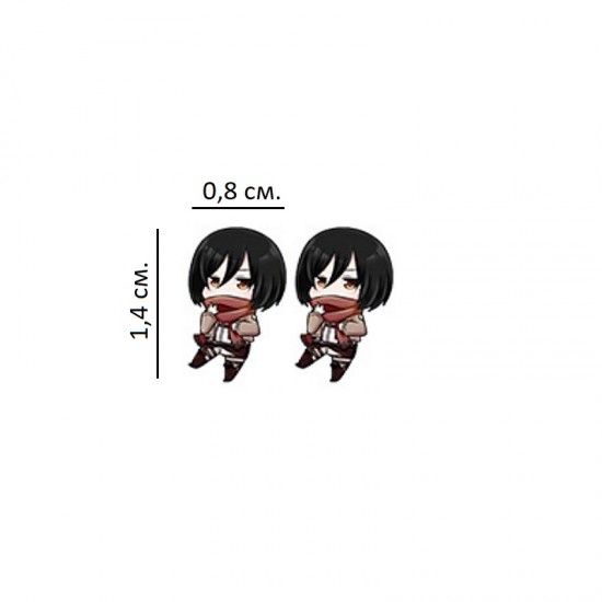 АНИМЕ ОБЕЦИ ATTACK ON TITAN - MIKASA