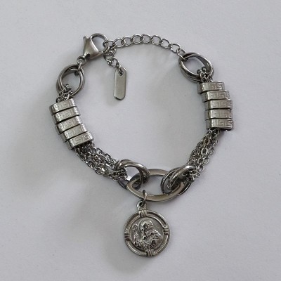 ДАМСКА ГРИВНА ОТ МЕДИЦИНСКА СТОМАНА GR07