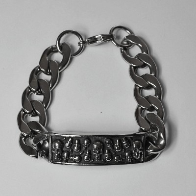 МАСИВНА ГРИВНА ОТ СТОМАНА С ПЛОЧКА GR15