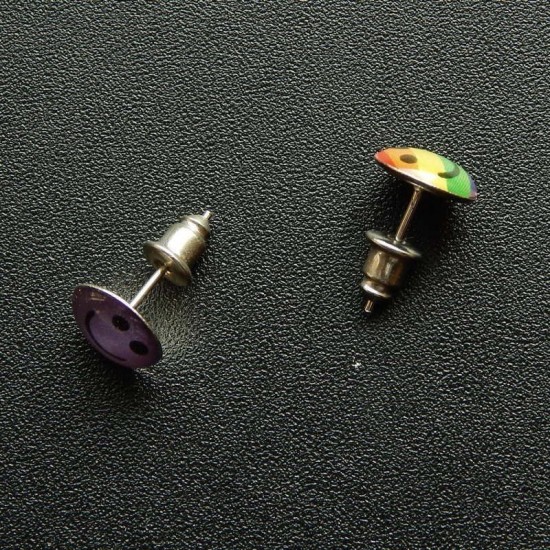 ОБЕЦИ ЗА УШИ СМАЙЛЧЕТА - РАЗЛИЧНИ ЦВЕТОВЕ