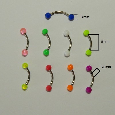 ОБЕЦА ЗА ВЕЖДА С АКРИЛНИ ТОПЧЕТА