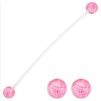 ОБЕЦА ЗА ПЪП ЗА БРЕМЕННИ С РОЗОВИ ТОПЧЕТА С БРОКАТ