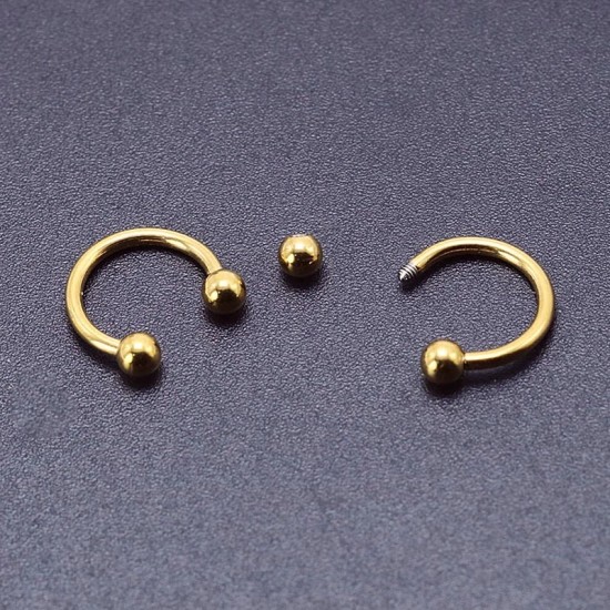 ОБЕЦА - ПОЛУХАЛКА В ЦВЯТ ЗЛАТО