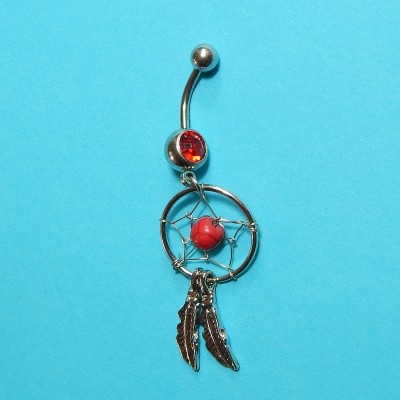 ОБЕЦА ЗА ПЪП - КАПАН ЗА СЪНИЩА С ЧЕРВЕН КРИСТАЛ