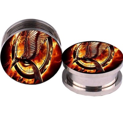 ФЛЕШ ОТ СТОМАНА С КАРТИНКА СОЙКА-ПРИСМЕХУЛКА 5-16 ММ.