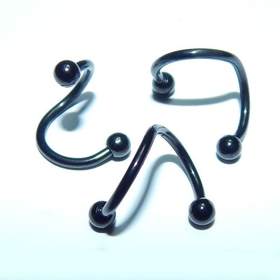 ОБЕЦА ЗА УСТНА / ВЕЖДА / ПЪП -  ЧЕРНА