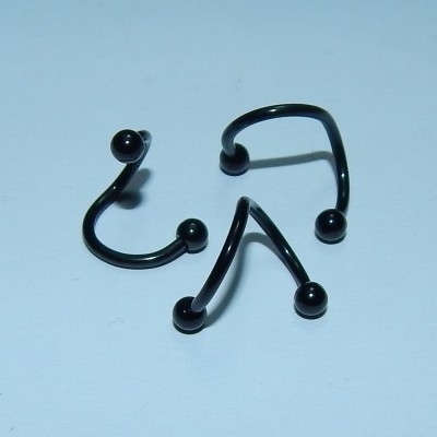 ОБЕЦА ЗА УСТНА / ВЕЖДА / ПЪП -  ЧЕРНА