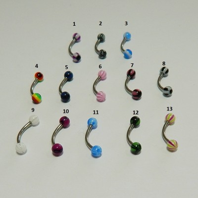 ОБЕЦА ЗА ВЕЖДА С АКРИЛНИ ТОПЧЕТА С КАРТИНКИ