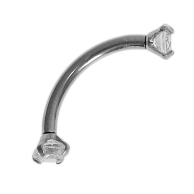 ОБЕЦА ЗА ВЕЖДА С БЕЗЦВЕТНИ КРИСТАЛИ V1