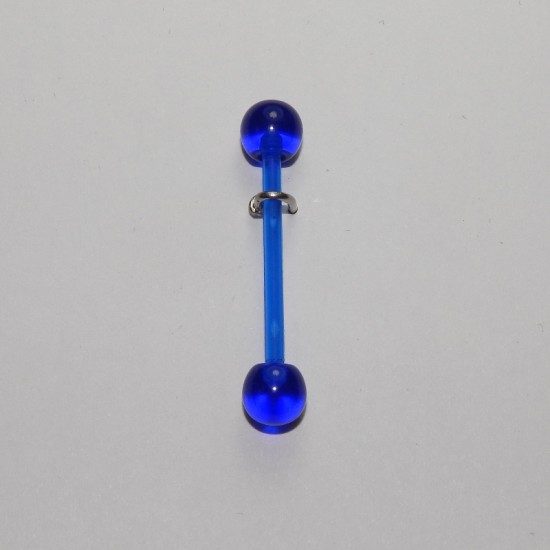 ОБЕЦА ЗА ЕЗИК - ПРОЗРАЧНО СИНЯ