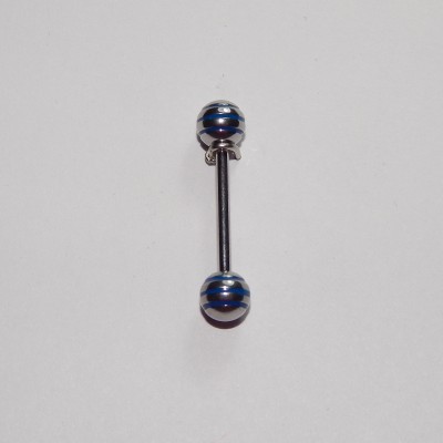 ОБЕЦА ЗА ЕЗИК ОТ СТОМАНА СЪС СИНИ ЛЕНТИ 