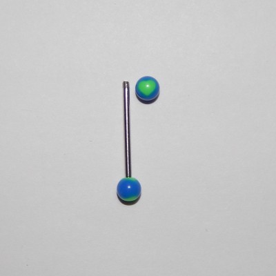 ОБЕЦА ЗА ЕЗИК СЪС СИНИ ТОПЧЕТА И ЗЕЛЕНО СЪРЦЕ