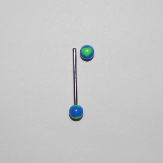 ОБЕЦА ЗА ЕЗИК СЪС СИНИ ТОПЧЕТА И ЗЕЛЕНО СЪРЦЕ